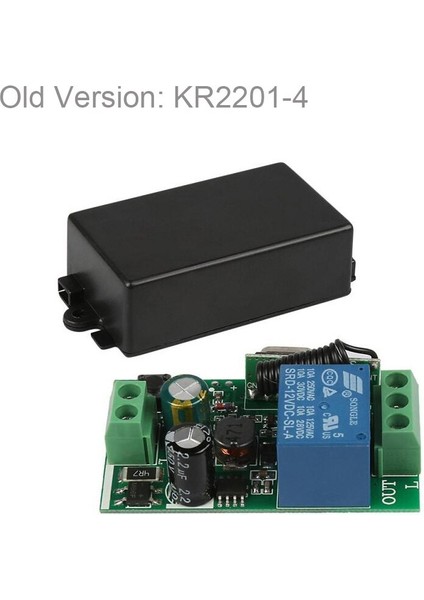 Qıachıp 433 Mhz Kablosuz Rf Uzaktan Kumanda Anahtarı Ac 110 V 220 V Lamba Işığı LED Kablosuz Anahtarları Koridor Odası Duvar Paneli Anahtarı (Yurt Dışından)