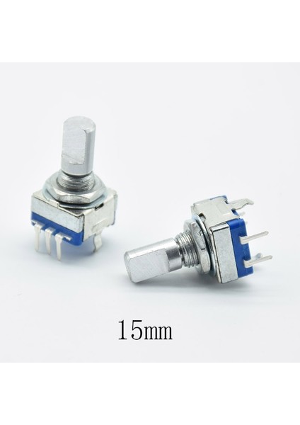Adet Yarım Eksenli Döner Kodlayıcı, Sap Uzunluğu 15MM Kod ANAHTARI/EC11/ANAHTARI 5pin ile Dijital Potansiyometre (Yurt Dışından)