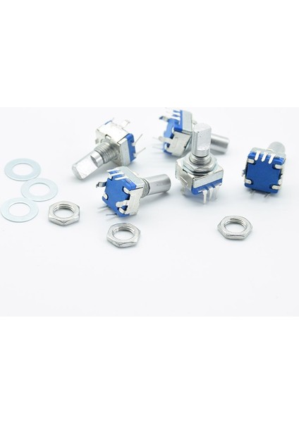 Adet Yarım Eksenli Döner Kodlayıcı, Sap Uzunluğu 15MM Kod ANAHTARI/EC11/ANAHTARI 5pin ile Dijital Potansiyometre (Yurt Dışından) fiyatları