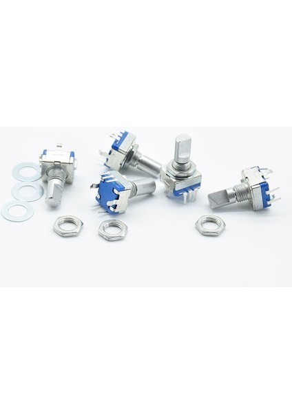 Adet Yarım Eksenli Döner Kodlayıcı, Sap Uzunluğu 15MM Kod ANAHTARI/EC11/ANAHTARI 5pin ile Dijital Potansiyometre (Yurt Dışından) modelleri