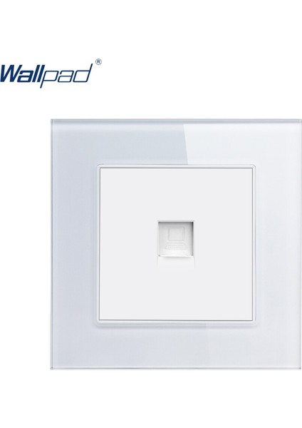 Veri Soketi Wallpad Lüks Temperli Cam 110 V-250 V Ab Ingıltere Standart Veri Internet RJ45 Jack Duvar Soket Bağlantı Noktası Çıkışı (Yurt Dışından) fiyatları