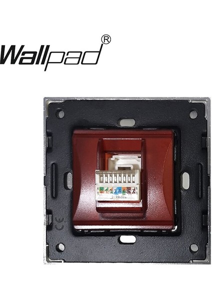 Veri Soketi Wallpad Lüks Temperli Cam 110 V-250 V Ab Ingıltere Standart Veri Internet RJ45 Jack Duvar Soket Bağlantı Noktası Çıkışı (Yurt Dışından) modelleri