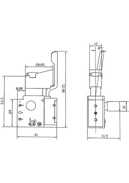 Bırak Gemi ve Fa2-6/1bek Kilit Güç Aracı Elektrikli Matkap Hız Kontrol Tetik Düğmesi Anahtarı MAR28 (Yurt Dışından) modelleri