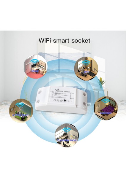 10A 90-250V Wifi Akıllı Işık Anahtarı Modülü Evrensel Kesici Zamanlayıcı Uygulaması Ses Kontrolü Açma-Kapama Cihazı Alexa Google Ev Homekit (Yurt Dışından) indirimleri