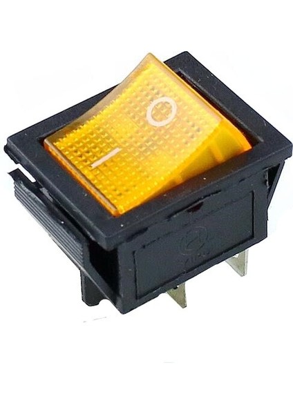 Mandallama Basmalı Anahtar Güç Anahtarı I/o 4 Pimli Işık 16A 250VAC 20A 125VAC Kcd4 (Yurt Dışından) indirimleri