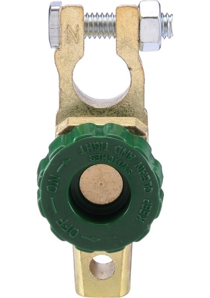 Araba Oto Terminal Bağlantısı Hızlı Kesme Bağlantı Kesme Ana Kapatma Anahtarı Çinko Alaşımlı Bakır Kaplama Kesme Anahtarı (Yurt Dışından)