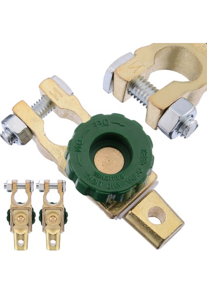 Araba Oto Terminal Bağlantısı Hızlı Kesme Bağlantı Kesme Ana Kapatma Anahtarı Çinko Alaşımlı Bakır Kaplama Kesme Anahtarı (Yurt Dışından) fiyatları