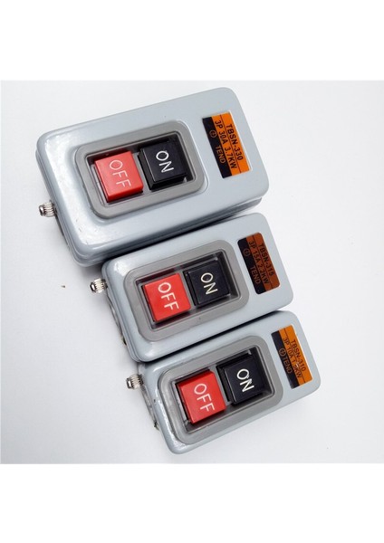 Basma Düğmesi Güç Anahtarı Üç Fazlı Güç Kontrol Başlatma Anahtarı Ac 380V 10A/15A/30A 3p 1.5/2.2/3.7kw TBSN-310 TBSN-315 TBSN-330 (Yurt Dışından) fiyatları