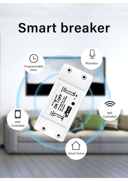 Yeni Dıy Wifi Akıllı Işık Anahtarı Tuya/akıllı Yaşam Uygulaması Kablosuz Uzaktan Kumanda Alexa Google Home ile Çalışmak 2021 (Yurt Dışından) indirimleri