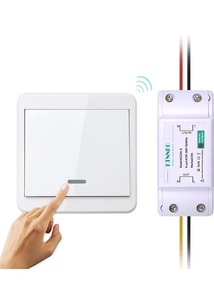 Ac 220V Alıcı Kablosuz Uzaktan Kumanda Anahtarı Duvar Paneli Uzaktan Salon Yatak Odası Tavan Işıkları Duvar Lambaları Kablosuz Tx (Yurt Dışından) fiyatları