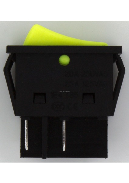 KCD4-201-3 Delikli 30 x 22 mm 30A 4 Pin On - Off Tekne Basmalı Anahtar Kcd4 Serisi Güç Anahtarı (Yurt Dışından) indirimleri