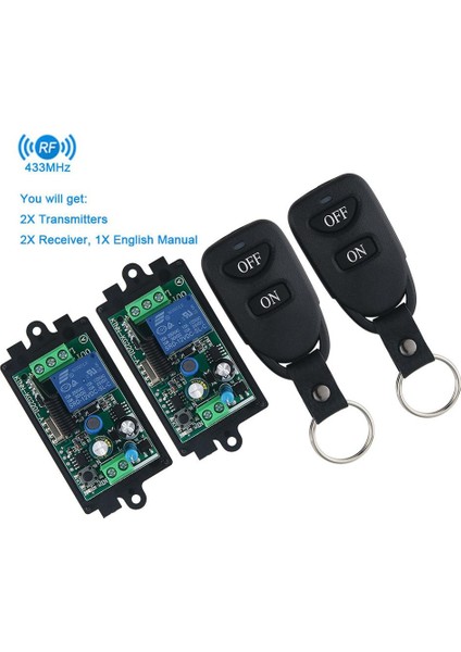Ac 220V Kablosuz Işık Kontrol Anahtarı 1ch 433MHZ Uzaktan Kumandalı Akıllı Ev Ampul Seti Toka ile Ktnnkg Fabrika (Yurt Dışından) indirimleri