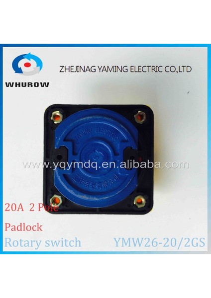 LW26 YMW26-20/2GS Döner Anahtar 2 Konumlu Kapalı-Açık 690V 20A Asma Kilit 2 Kutuplu 8 Terminalli Ana Şalter Acil Durdurma Gümüş Kontak (Yurt Dışından) fırsatları