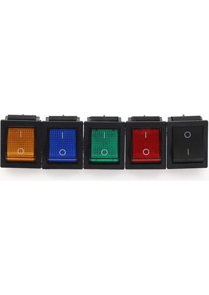 Adet Kcd4 Rocker Anahtarı Güç Anahtarı Kendinden Kilitli 2 Pozisyon 4 Pinli Işık 15A 250VAC/20A 125VAC 32*25MM (Yurt Dışından) fırsatları