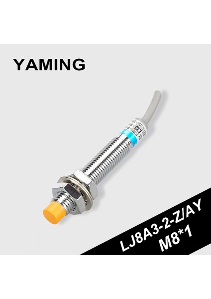 Metal Indüksiyon Yakınlık Anahtarı LJ8A3-2-Z/AY Dc Endüktans Tipi Metal Sensör 24V Üç Kablolu Pnp Nc M8 (Yurt Dışından) fiyatları