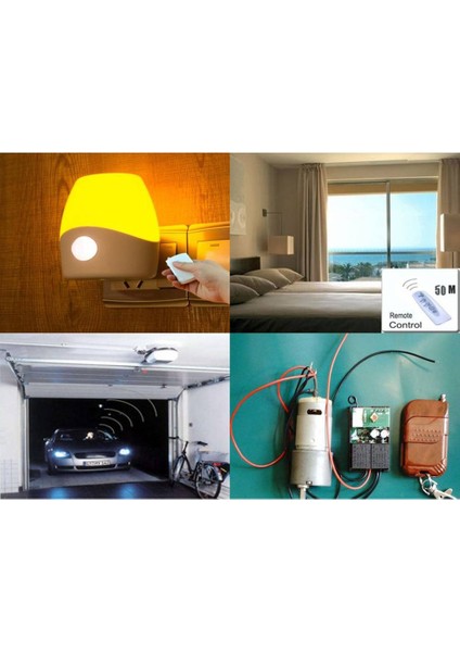 DC12V 4 Yollu Kablosuz Uzaktan Kumanda Anahtarı Röle Metal 4key Garaj Kapısı Anahtarı (Yurt Dışından) modelleri