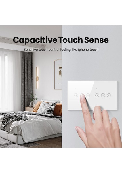 Avatto Akıllı Işık Dokunmatik Anahtarı, Ab Standardı 1/2/3/4/5/6 Gang Wifi Duvar Anahtarı, Tuya Ses Kontrolü Alexa, Google Home ile Çalışın (Yurt Dışından) indirimleri