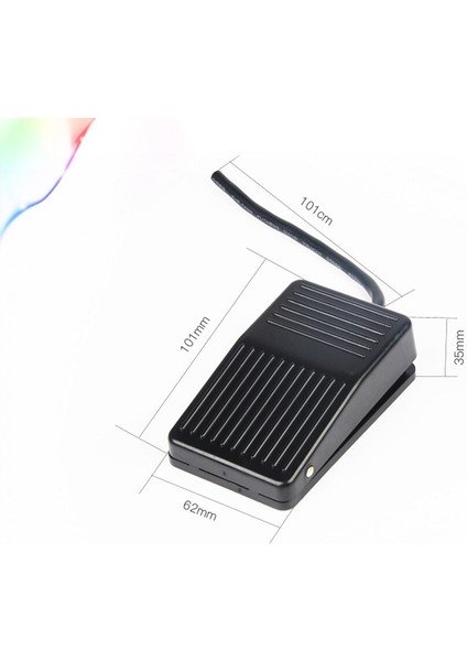 Sıcak Spdt Kaymaz Metal Anlık Elektrik Ayak Pedalı Anahtarı Fs-1 (Yurt Dışından) modelleri