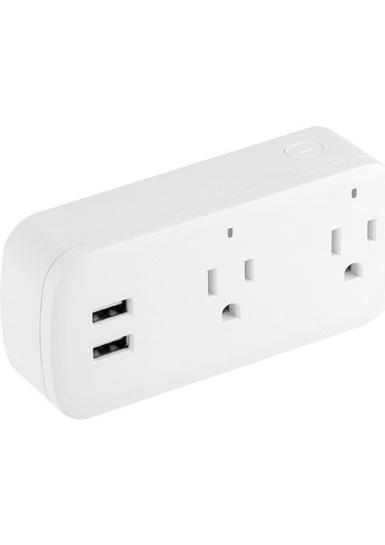 Akıllı Fiş Wifi Soketi Ses Kontrolü Güç Şeridi USB Çıkışları Elektrik Soketi (Yurt Dışından)