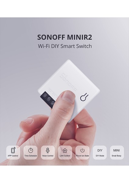 Sonoff Mınır2 - Iki Yönlü Akıllı Anahtar (Mını Yükseltme) (Yurt Dışından) fiyatları