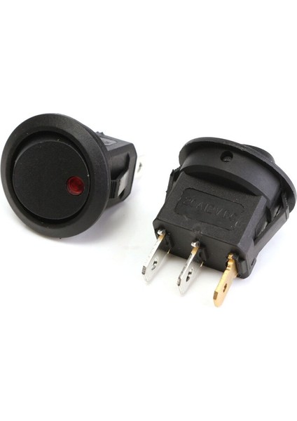 Adet Dc 12 V Siyah Rocker Anahtarı Nokta Araba Dashboard Dash Van Tekne LED Işıklı Işık Geçiş Anahtarı On/off (Yurt Dışından) indirimleri