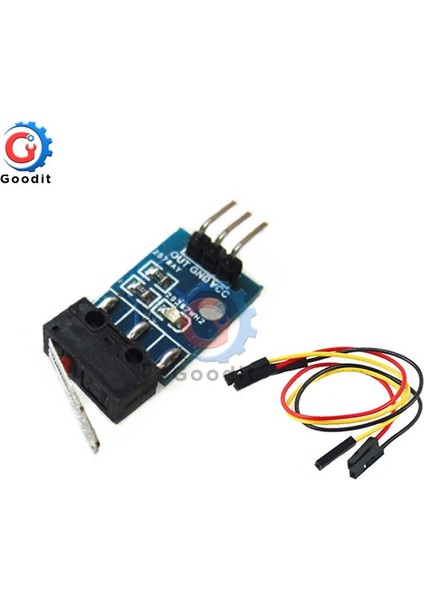 Araba Helikopter Kazasında Çarpışma Sensörü Darbe Anahtar Modülü Arduino Için Robot Modeli Dupont Kablo ile (Yurt Dışından)