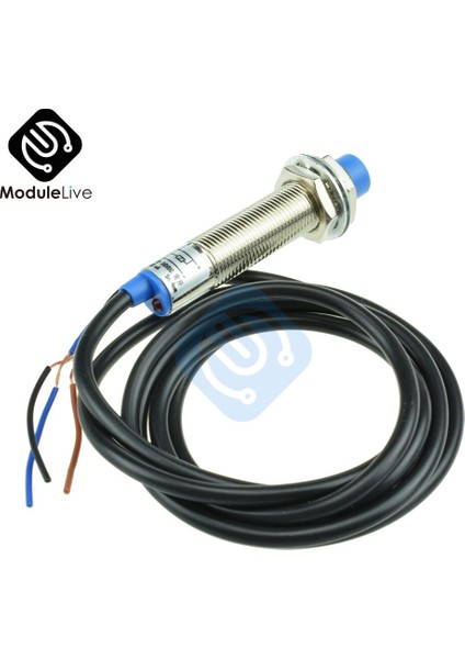 LJ12A3-4-Z/BX LJ12A3-4-Z LJ12A3 Endüktif Yakınlık Anahtarı Üç Telli Npn Düğmesi Normalde Açık Dc 6V-36V 4mm (Yurt Dışından)