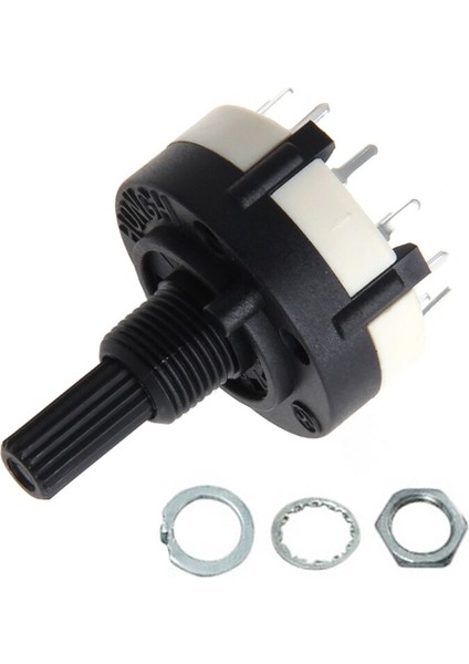 RS26 1 Kutup Pozisyonu 12 Seçilebilir Bant Döner Kanal Seçici Anahtar (Yurt Dışından)