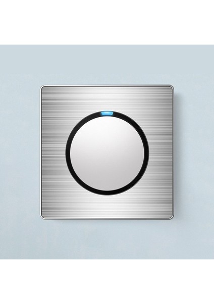 Kamanni Duvar Anahtarları Ab Standardı Gümüş 1/2/3/4 Gang Çizim Paneli 1/2 Yollu Işık Anahtarı Alüminyum Alaşımlı Basmalı Düğme Anahtarı 220 V (Yurt Dışından) fırsatları