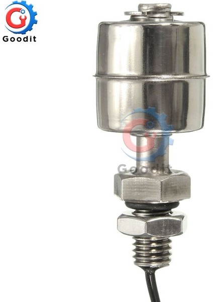 Paslanmaz Dikey Sıvı Su Seviyesi Sensörü Kontrolörü Dahili Şamandıra Sensörü Anahtarı 45MM Hattı Otomatik Pompa Kontrol Tankı (Yurt Dışından) fırsatları