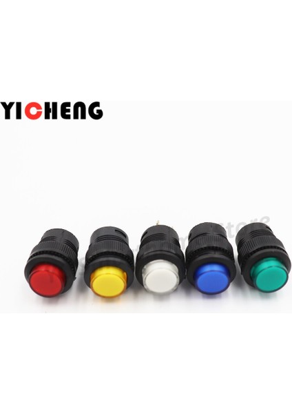 5 Adet R16-503 Anahtar Düğmesi Anahtarı ile Işık Jog Sıfırlama Kendinden Kilitleme Anahtarı 4 Pin 2 Pin 16MM Işık LED 3V (Yurt Dışından) indirimleri