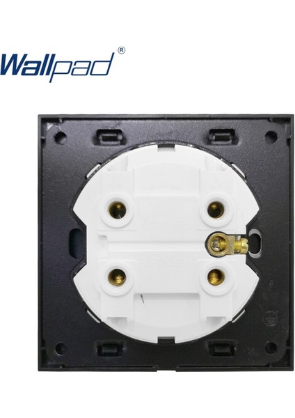 Wallpad 2019 Yeni Varış Kristal Cam Panel 20A Su Isıtıcı Basma Düğmesi Duvar Işık Anahtarı LED Göstergesi ile (Yurt Dışından) modelleri