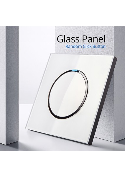 Wallpad 2019 Yeni Varış Kristal Cam Panel 20A Su Isıtıcı Basma Düğmesi Duvar Işık Anahtarı LED Göstergesi ile (Yurt Dışından) fırsatları