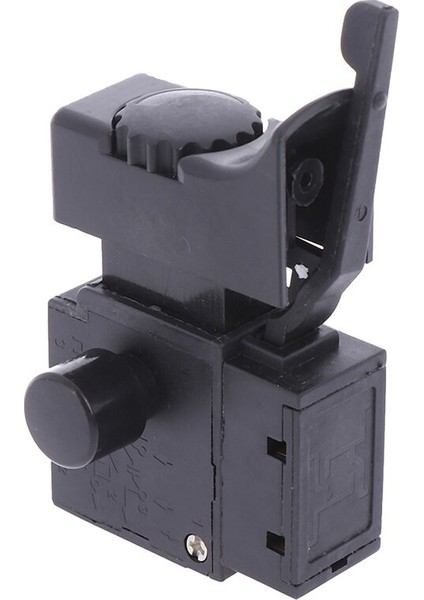 Siyah Fa2-6/1bek Güç Aracı Üzerinde Kilit Elektrikli Matkap Hız Kontrolü Tetik Düğmesi Anahtarı (Yurt Dışından)