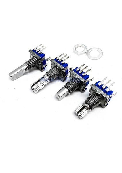 Adet EC11 Döner Kodlayıcı Kodlama Anahtarı Dijital Potansiyometre Basmalı Düğme Anahtarı 5pin 20 Pozisyon 15MM 20MM Yarım Erik Mili (Yurt Dışından) fiyatları