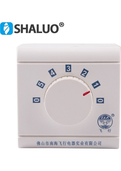 Beş Hız Ayarı Fan Hızı Kontrol Cihazı CBB61 3,8+1,2uf*3 +-%5 300V.AC 50/60Hz 200W (Yurt Dışından)