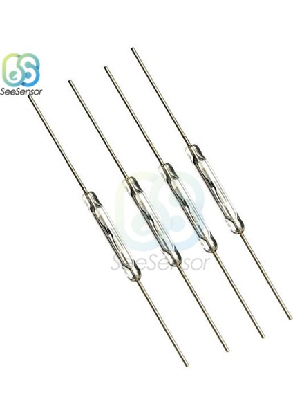 5 Adet Küçük Indüksiyon Anahtarı Manyetik Anahtar Normalde Açık Manyetik Indüksiyon Anahtarı 2X14MM (Yurt Dışından)