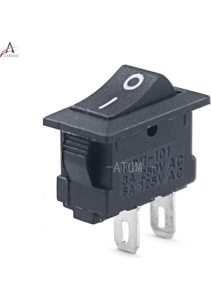 5 Adet KCD11-101 3A/250 V Küçük Siyah 10*15MM Spst 2pın On/off G130 Tekne Rocker Anahtarı Araba Dash Dashboard Kamyon Rv Atv Ev (Yurt Dışından) modelleri