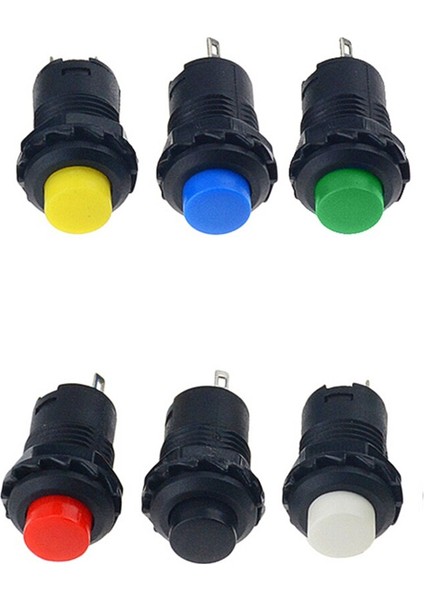 6 Adet DS-428 Kendinden Kilitli Buton Anahtarları 12MM Açma-Kapama Basmalı Düğme Anahtarı 3A 125VAC 1.5A 250VAC 6 Renkli DS428 (Yurt Dışından) fiyatları