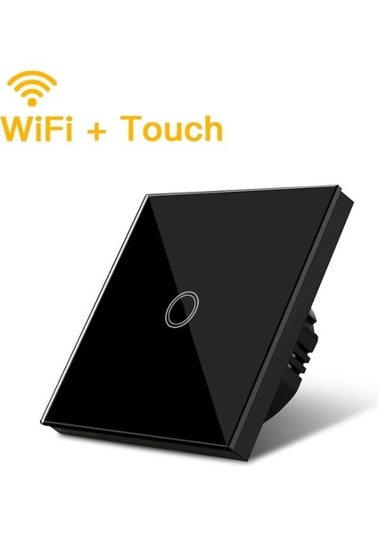 Ab Standardı Akıllı Anahtar 220 V 1/2/3 Çete Wifi Dokunmatik Duvar Işık Anahtarı Akıllı Ev Otomasyonu Modülü Wifi Kontrolü Ev Aydınlatma (Yurt Dışından)