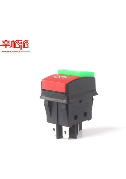 PERFORATE30X22MM 4 Pin On-Off Tekne Basmalı Anahtar Güç Anahtarı Kırmızı, Yeşil 16A/250V 20A/125V KCD2-JD03-C1 (Yurt Dışından) fiyatları
