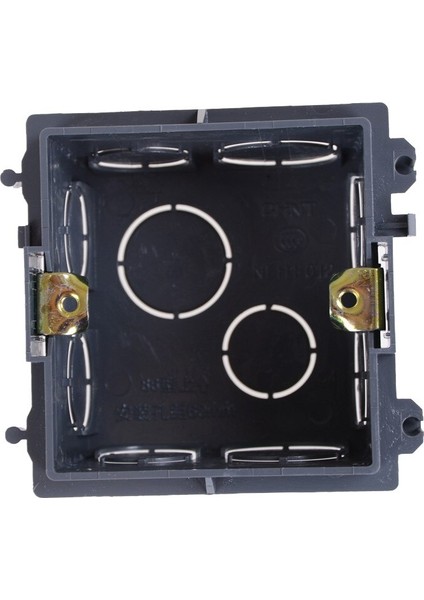 Plastik Duvar Plakası Duvara Montaj Bağlantı Kutusu Tipi 86 Anahtar Kaseti Çıkışı Duvar Anahtar Kutusu, Muhafaza Gömme Kutu Siyah Renk (Yurt Dışından) fiyatları