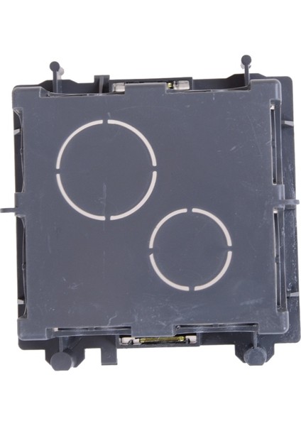 Plastik Duvar Plakası Duvara Montaj Bağlantı Kutusu Tipi 86 Anahtar Kaseti Çıkışı Duvar Anahtar Kutusu, Muhafaza Gömme Kutu Siyah Renk (Yurt Dışından) fırsatları