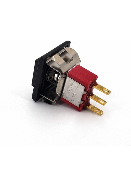 P8701-F22A Kare Snap-In Çerçeveli 3pin Anlık Spdt Mini Basmalı Düğme Anahtarı (Yurt Dışından)