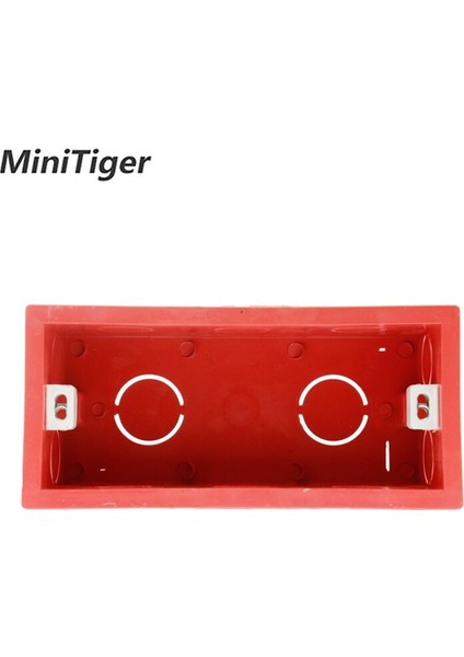 Minitiger Süper Kalite 144MM * 67.5mm Dahili Montaj Kutusu Arka Kaset 154MM * 72MM Duvar Lambası Dokunmatik Anahtarı ve USB Soketi (Yurt Dışından)