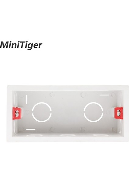Minitiger Süper Kalite 144MM * 67.5mm Dahili Montaj Kutusu Arka Kaset 154MM * 72MM Duvar Lambası Dokunmatik Anahtarı ve USB Soketi (Yurt Dışından) modelleri