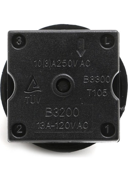 Yeni 4 Pozisyonlu 3 Hızlı Fan Seçici Döner Anahtar Regülatörü, Düğmeli 13AMP 120V-250V (Yurt Dışından) fiyatları