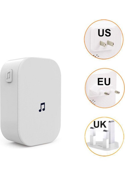 M2D Ev Güvenlik 100DB 300M Uzaktan Kumanda Kablosuz Görüntülü Kapı Zili 433MHZ Su Geçirmez Akıllı Wifi Kapı Zili Chime-Ingıltere Tak (Yurt Dışından) fırsatları