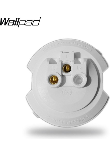 Wallpad L6 Modüler 4 Renk 1 Gang 1 Yollu Geri Dönüş Düğmesi Duvar Işık Güç Anahtarı Dıy Ücretsiz Kombinasyon (Yurt Dışından) indirimleri