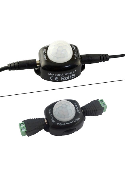 Hareket Sensörlü Işık Anahtarı 5V 12V Pır Hareket Sensörü Dc Hareketi Aktif Zamanlayıcı Otomatik Anahtar LED Şerit Için Açık Kapalı (Yurt Dışından) indirimleri